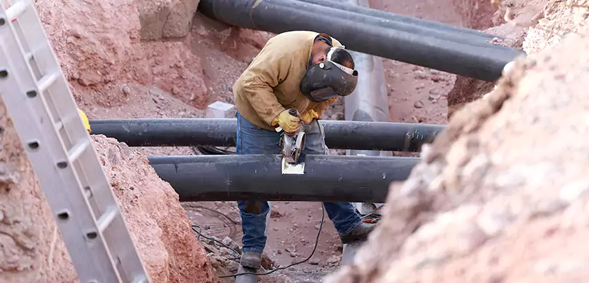 Cast Iron Sewer Pipe Replacement in Lake Worth